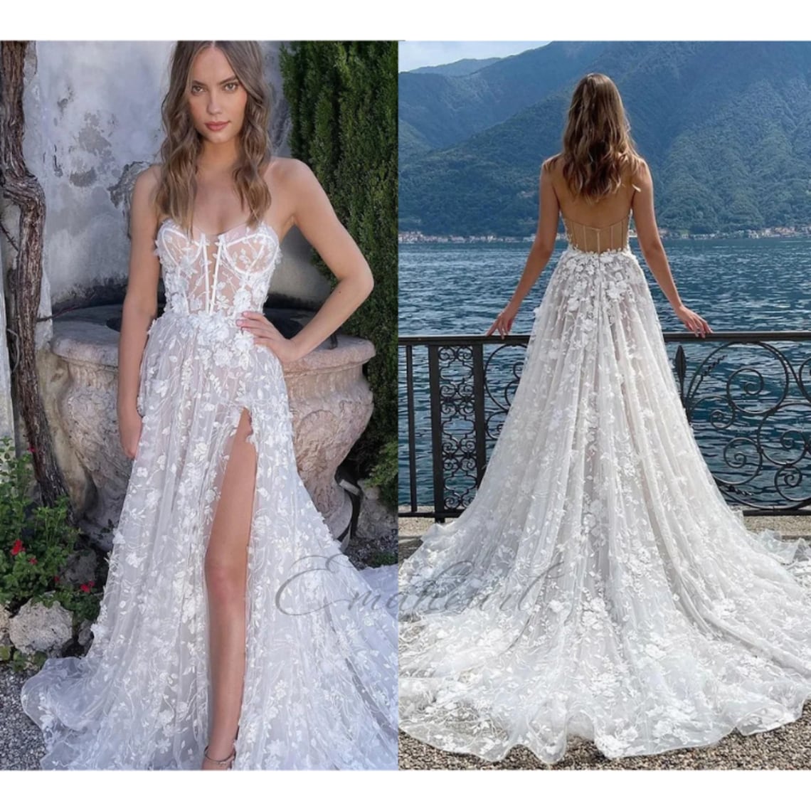 Brautkleid 3D Spitze - Brautkleider mit 3d spitze für dich 4 • 4