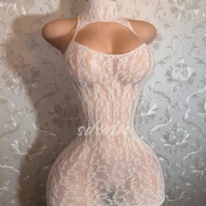 Exotic Dancewear Cheetah Fishnet Romper Or Dress “Royalty” Optional Rhinestone Heart XS-XL