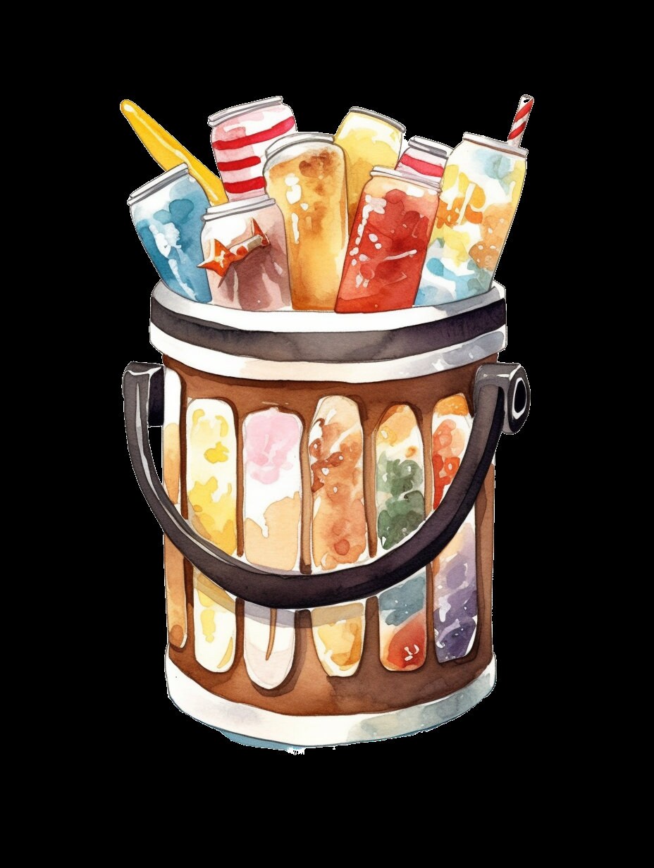 Ice Box Clipart, 20 PNG With Clear Background, Refreshing Summer Beach ...