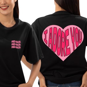 Fred Again Adore You T-shirt, Fred Again Tee, Fred Again Merch, Fred Again Tour, I Adore You, Boiler room, Actual Life