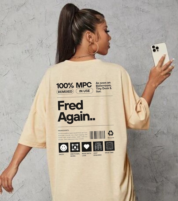 Buy Fred Again T-shirt, Fred Again Fan Merch, Fred Again Ten, Fred