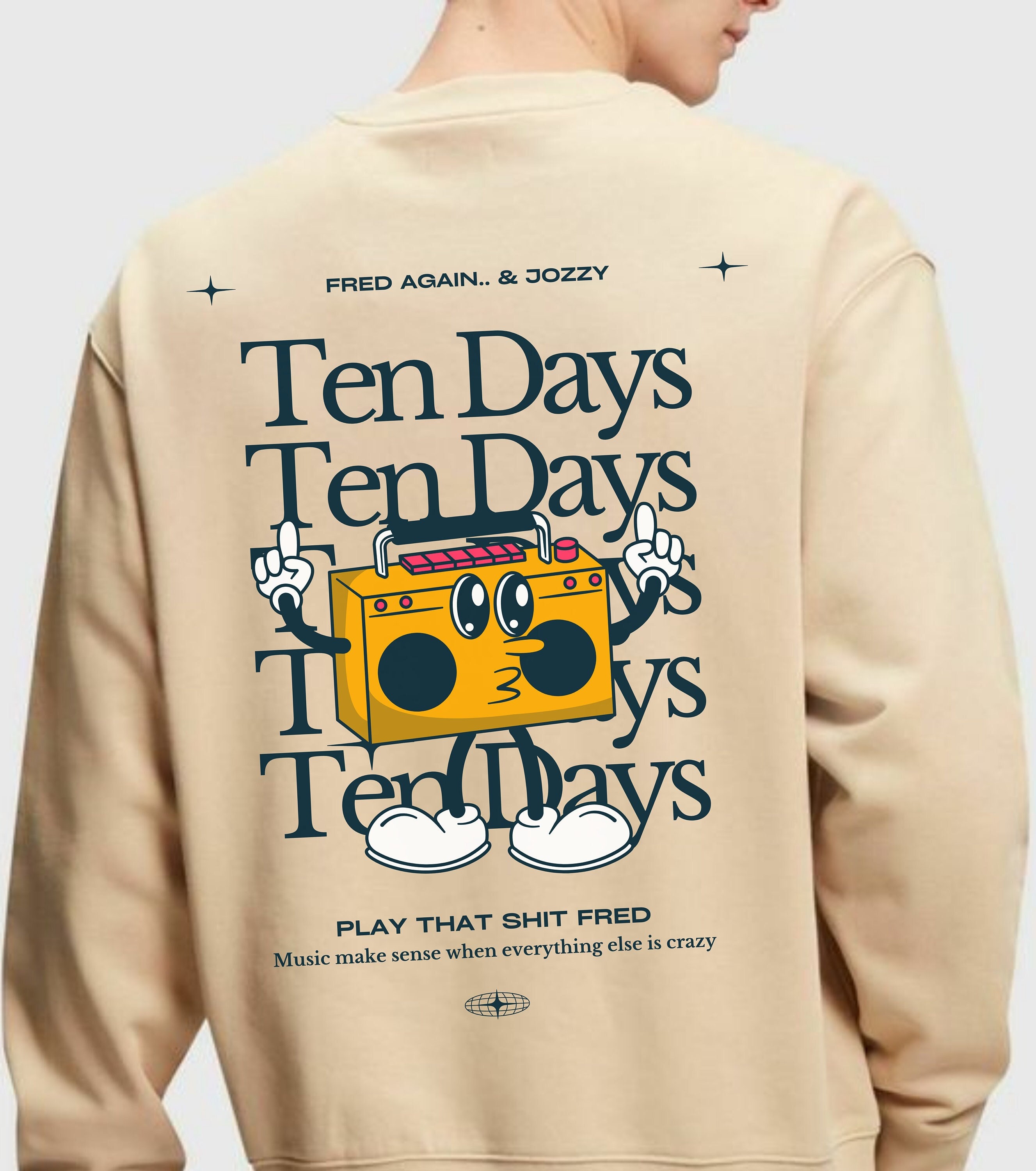 Fred again hoodie - Etsy 日本