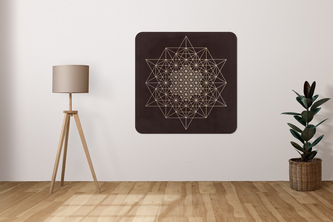 Sacred Geometry Wall Art - Etsy