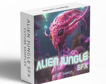Effetti sonori alieni di fantascienza: texture ambientali della giungla, atmosfere cinematografiche, file WAV royalty-free per film e videogiochi / ALIEN JUNGLE SFX