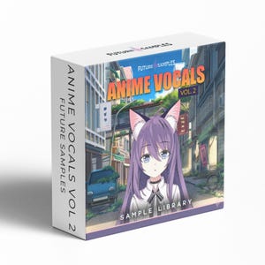 Anime Vocals Vol. 2: Japanese Female Voice Sample Pack (Translation PDF Included)