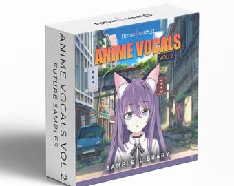 Anime Vocals Vol. 2: Japanische weibliche Stimme Sample Pack (mit Übersetzung als PDF)