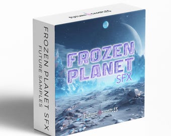 Effetti sonori di ghiaccio fantascientifici – Texture ambientali ghiacciate, atmosfere cinematografiche, file WAV royalty-free per film e videogiochi / FROZEN PLANET SFX
