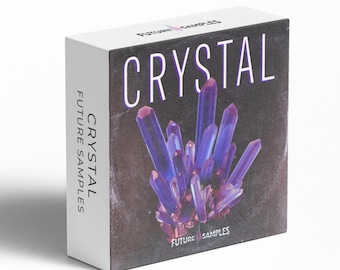 CRYSTAL - R&B (Sample Pack) [Trumloopar, Synth, Bas, Melodyloopar, Trumset, Beats, Lofi, RnB, Trap, Soul, Ljudbibliotek, Royaltyfritt]