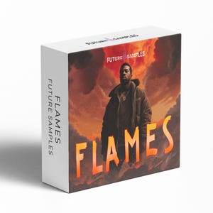 FLAMES - Trap (Muster-Pack) [Drum Loops, Synth, Bass, Melodie Loops, Drum Kit, Beats, Hip Hop, Drill, R&B, 808s, Soundlibrary, Royalty Free]