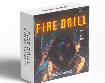 FIRE DRILL (Muster-Pack) [Drum Loops, Midi, Wav, Melodie Loops, Drum Kit, Beats, Trap, Lofi, Soul, RnB, R&B, SoundLibrary, Royalty Free]