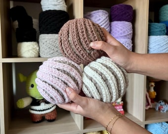 Crochet Mini Concha Pan Dulce Plushie Amigurumi