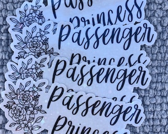 Passenger Princess Sticker