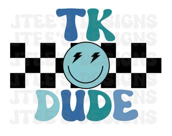 TK Dude - PNG - Kindergarten - 1st grade - 2nd grade - 3rd grade - Digital dowload - School download - 4th grade - 5th grade - 6th grade
