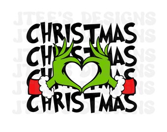 Natale - Grinchmas - Download DTF - Download istantaneo - Sublimazione - Camicia di Natale - Download digitale - Download di Natale - Grinch