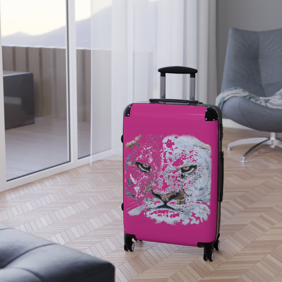 TIGER Suitcase Etsy