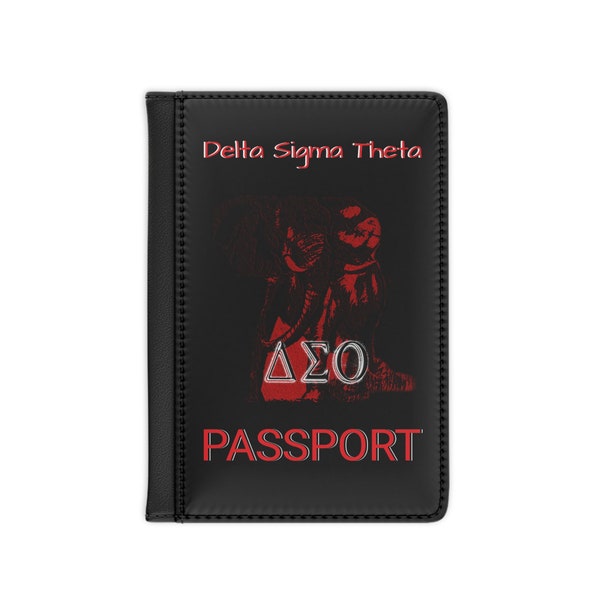 Delta Sigma Theta Passport Cover| DST | Delta Sigma Theta Sorority