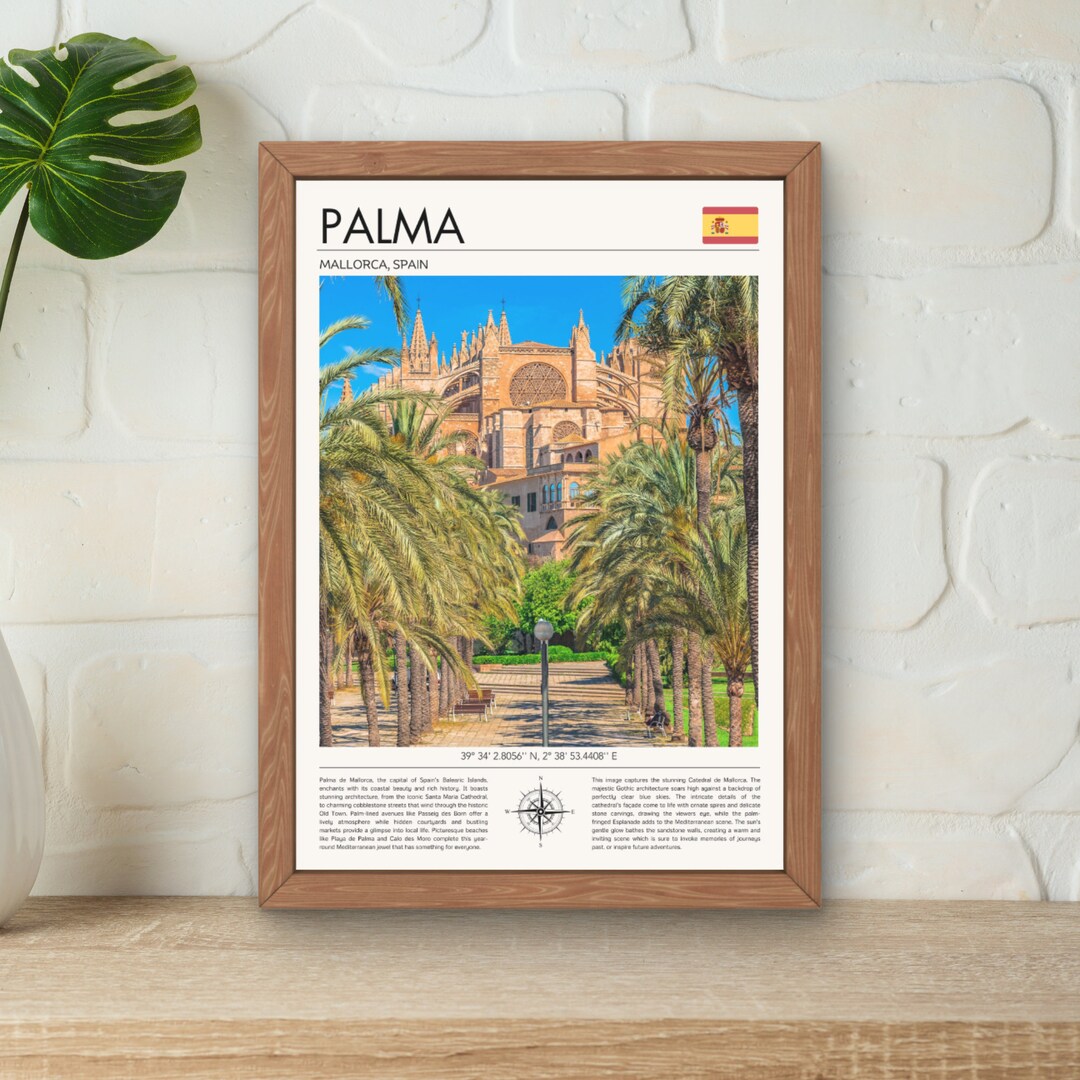 Mayorca Print Mallorca Poster | Majorca Poster | Mallorca Print | Majora Print ...