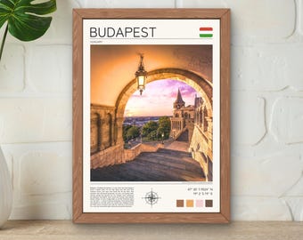 Fisherman's Bastion Budapest Print, Travel Wall Art (Digital Download)