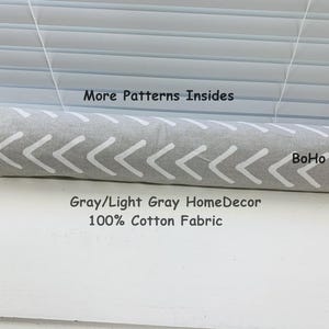 Extra-long Door Draft Stopper Draft Dodger Door Draft Stop Draft Buster Window Draft Stopper Buffalo Plaid Arrow Gray Dandelion Solid Gray
