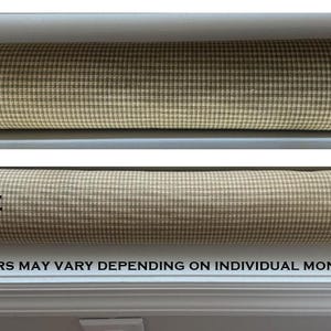 Unfilled Door Draft Stopper Gingham Olive Tan Natural Draft Dodger Window Draft Stopper Extra long Door Draft Stopper Window draft blocker
