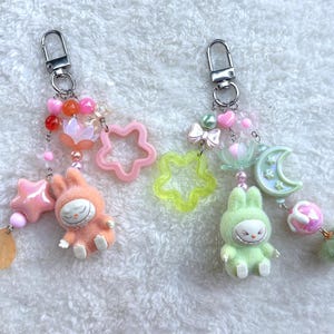 Labubu Keychain | Handmade Trinkets Keyring