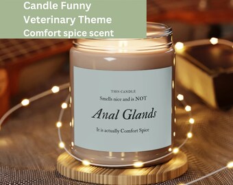 Candle Vet Tech Gift, Vet Nurse. Funny Veterinary Nurses, Vet, Dog Groomer, Trainer, Animal Care Worker, Animal Attendant, Kennel Hand.