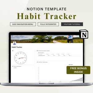 Habit Tracker Spreadsheet for Google Sheets, Daily Habit Planner, Weekly Habits, Goal Planner Dashboard, Digital Daily To Do List Template