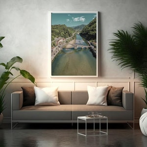 Italy Wall Art, Italy Art Print, Italy Tuscany Print, Italian Countryside Print, Italian Gift Idea, Europe Art, Living Room DIGITAL DOWNLOAD