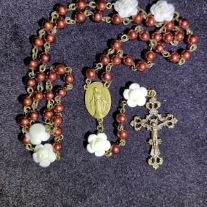 Dark brown rosary