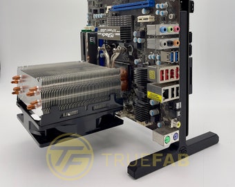 Vertikaler Dual Motherboard-Ständer für Dual-CPU-Mining, Test-Rig oder Desktop-PC