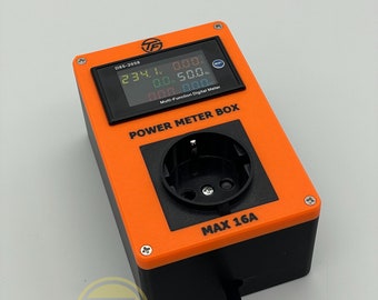 Power Meter Box | 230V 16A Nennspannung | Krypto-Mining, Test-Rig, Strommesser