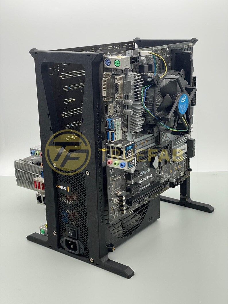 Stackable Dual ATX Motherboard & PSU Stand | for CPU Crypto Mining ...