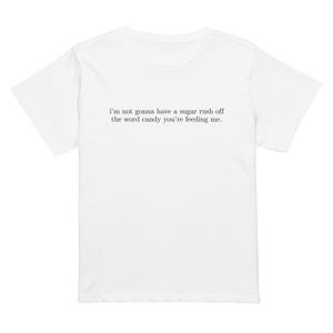 Love Island Amaya Baby Tee Love Island USA T Shirt, Love Island, Amaya Papaya Quote Tee, Word Candy Quote Tee