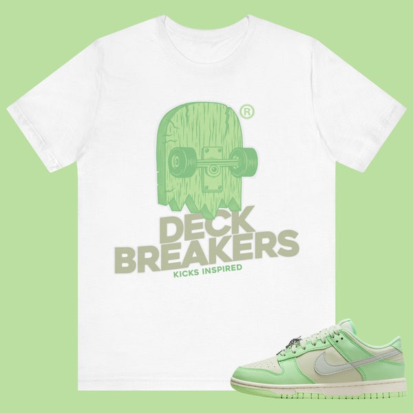 Dunk Low Next Nature WMNS Sea Glass - Skate Deck Breakers - Unisex Sneaker Matching Tees