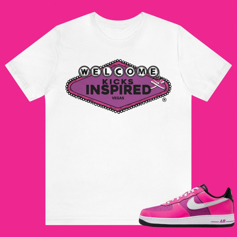 Air Force 1 Las Vegas What Happens in Vegas Stays in Vegas Sneaker Matching Tees Etsy