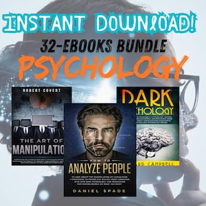 Psychology Ebooks: The Ultimate 32-Ebook Bundle to Unlock Your Potential
