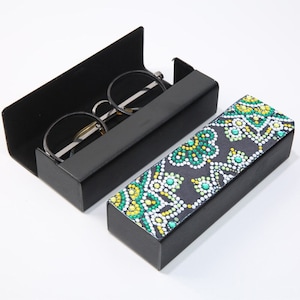 Glasses storage box sunglasses case diamond painting glasses case christmas 2