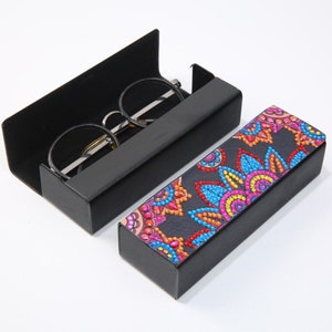 Glasses storage box sunglasses case diamond painting glasses case christmas 3