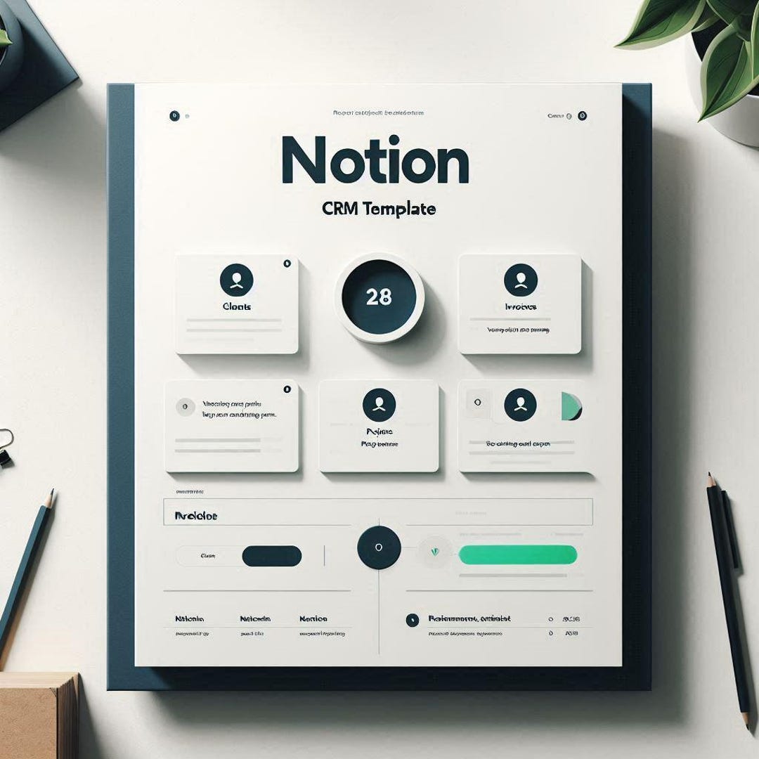 Notion CRM Template Client Management & Business Builder OS Track ...