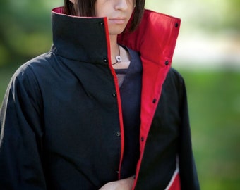 Red Cloud Ninja Cloak, Unisex Anime Cosplay Costume, Anime Expo Cosplay, Mens Womens Ninja Robe, Adults Unisex Halloween Costume