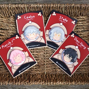 Spille in argilla Honkai Star Rail / 7 marzo, Caelus, Stelle, Dan Heng