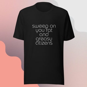 Shakespeare, insults, black t-shirt, funny, humour, slogan, printed, gift