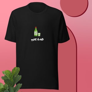 Soju, Fun, Grafik Shirt, Herren, Damen, Geschenk, Urlaub, schwarz