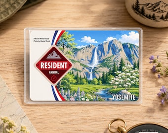 Yosemite-Nationalpark-Passhülle, America the Beautiful-Passhülle, Jahreskartenhülle