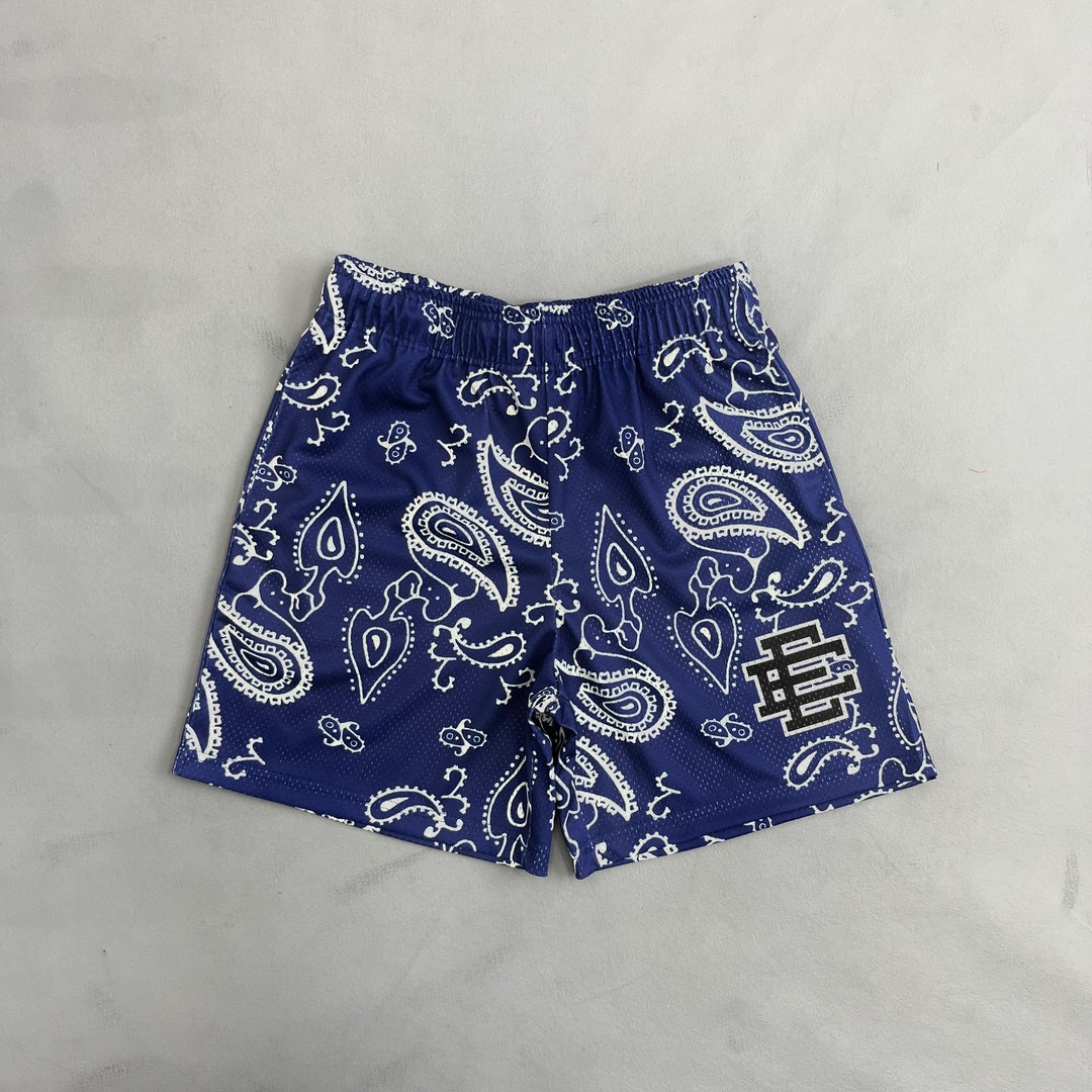 EE Basic Paisley Bandana Basketball Shorts Unisex Style Etsy