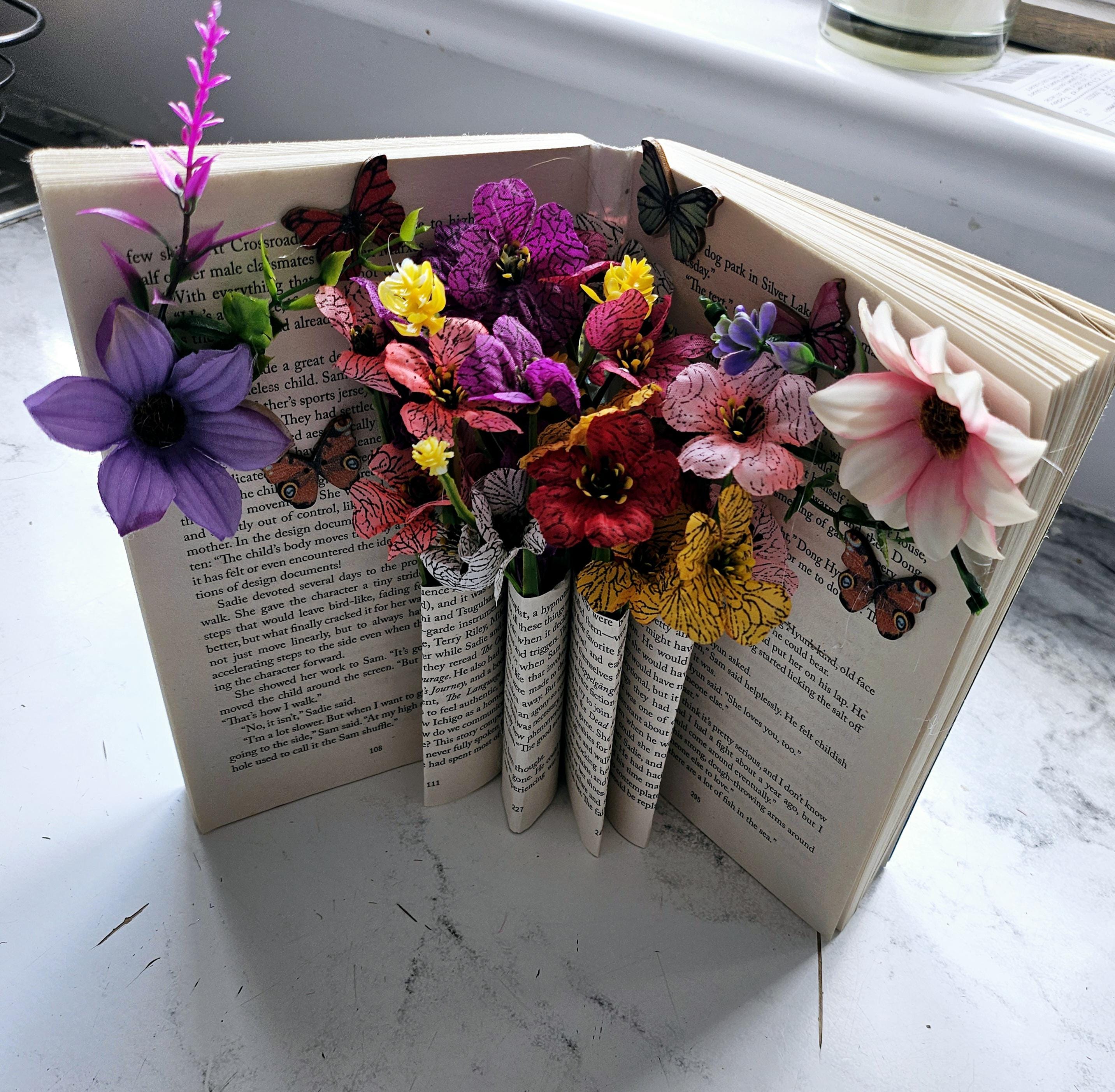 Books of Flowers - Etsy