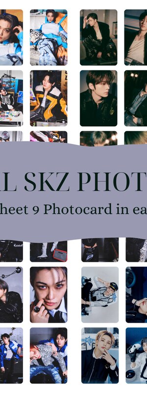 Album STRAY KIDS Karma-95 : 55 Photocards Et 40 Stickers - Collection Officielle Pour Fans STAY