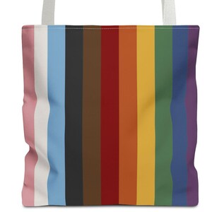 LGBT-draagtas Progress Pride Stripes