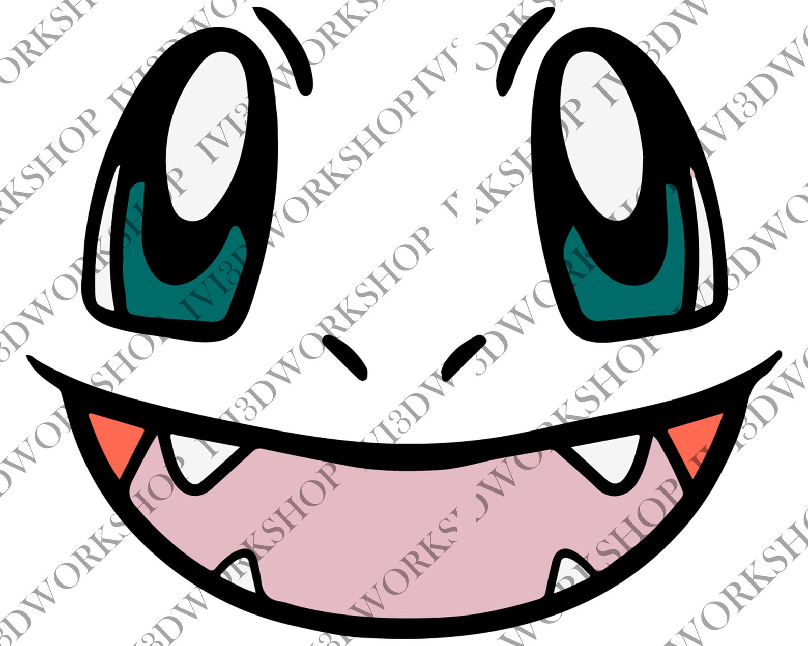 Charmander Face SVG - Etsy