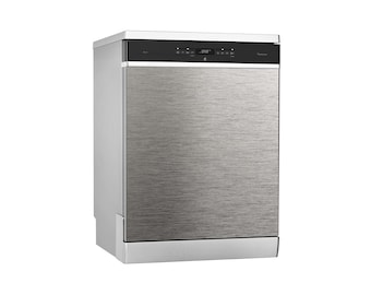 Metal, Magnetic Dishwasher Decal, Warm Gray, Modern decor, Dishwasher Cover, Neutral motif